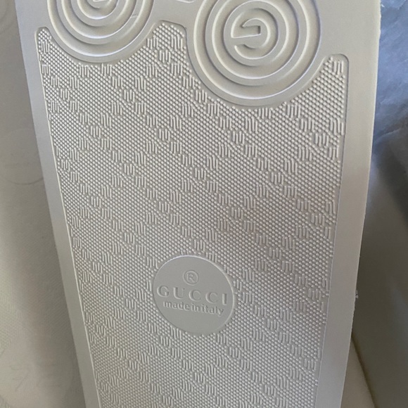 Gucci slides worldwide white 599143 NEW - Picture 5 of 7